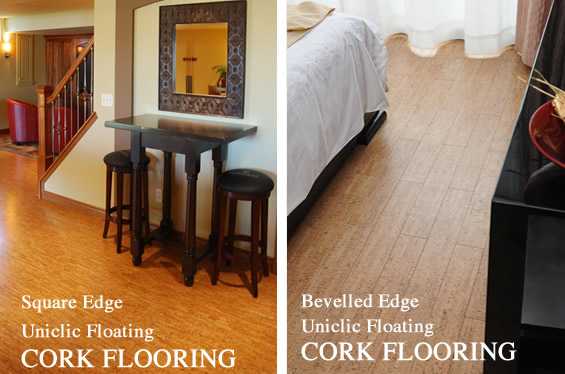 easy install cork floating flooring